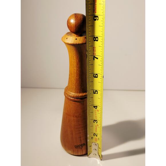 Vintage MCM Dansk Teak Wood Salt & Pepper Grinder Mill Jens Quistgaard Design - Picture 6 of 9